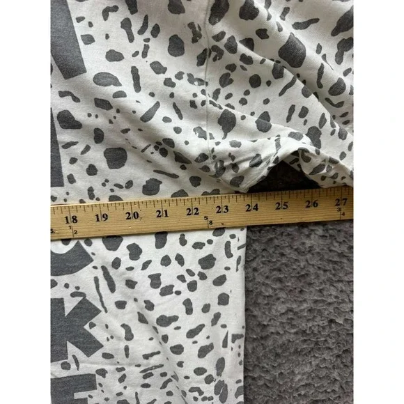 Vintage 90s Disney‎ All-Over Print Mickey Mouse T-Shirt White Mens Size M/L - Picture 10 of 13